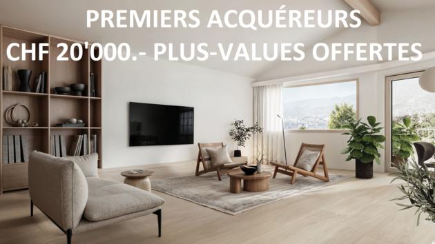 Mollens VS, Valais - Villa mitoyenne 4.5 pièces 111.30 m2 CHF 789'000.-