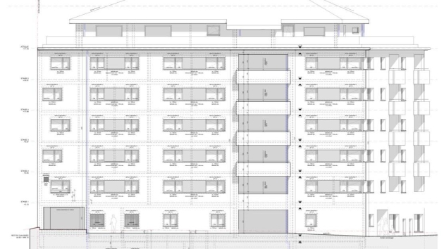 Promotion Chanoine Berchtold Papa 4.5 pièces Sud 2ème étage Appartement Appartement, 4.5 pièces, 146.82 m2  dès CHF 1'321'380.- 1950 Sion