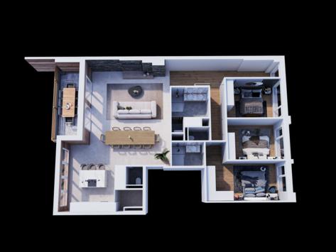 Haute-Nendaz, Valais - Appartement 4.5 pièces 135.25 m2 CHF 998'000.-