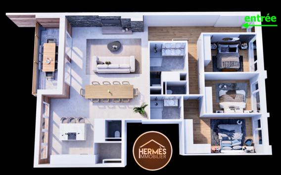 Haute-Nendaz, Valais - Appartement 4.5 pièces 135.25 m2 CHF 998'000.-