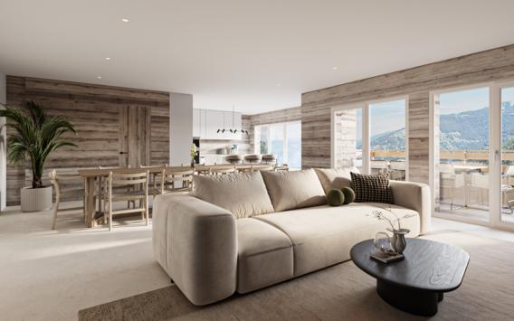 Haute-Nendaz, Valais - De plain-pied 4.5 pièces 135.00 m2 CHF 998'000.-