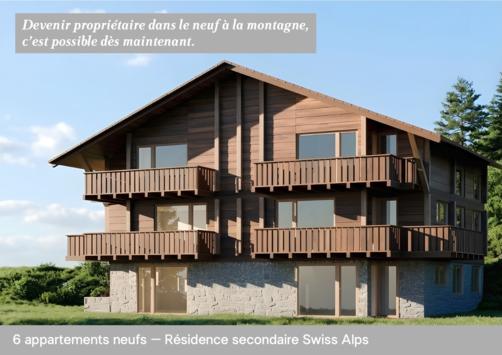 Les Posses-sur-Bex, Vaud - Appartement 3.5 pièces  dès CHF 720'000.-