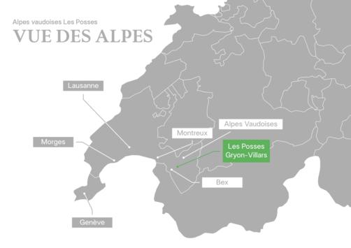 Les Posses-sur-Bex, Vaud - Appartement 3.5 pièces  dès CHF 720'000.-