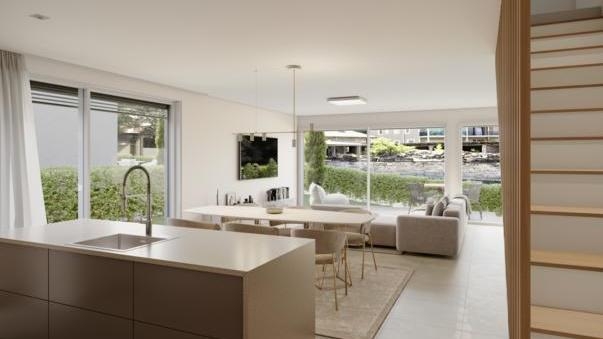 Promotion SAXON Villas D 4.5 pièces Villa mitoyenne Villa mitoyenne, 4.5 pièces, 147.73 m2  dès CHF 730'000.- 1907 Saxon