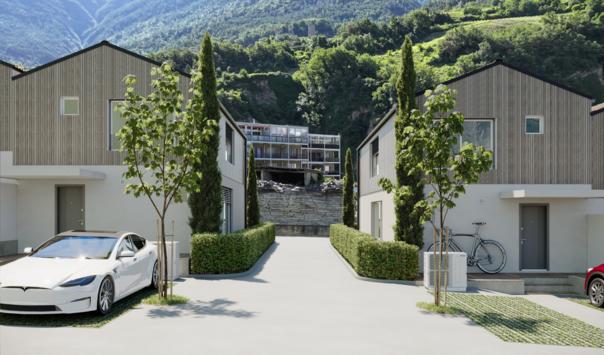 Saxon, Valais - Villa mitoyenne 4.5 pièces 147.73 m2  dès CHF 730'000.-