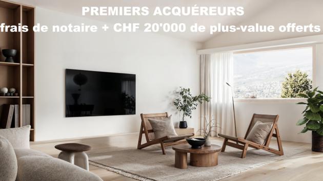 Mollens VS, Valais - Villa mitoyenne 4.5 pièces 111.30 m2 CHF 789'000.-