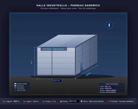 Martigny, Valais - Industrie 1.0 pièces CHF 1'490'000.-