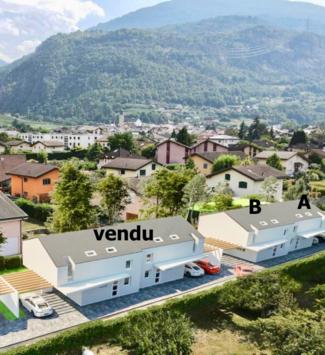Bramois, Valais - Villa clés-en-main 4.5 pièces 168.00 m2 CHF 1'090'000.-