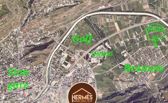 Bramois, Valais - Villa clés-en-main 4.5 pièces 168.00 m2 CHF 1'050'000.-