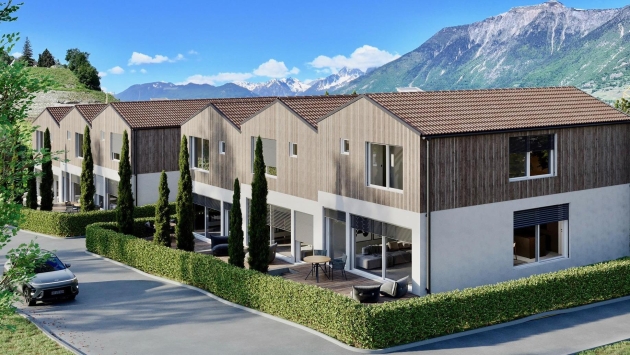 Villas mitoyennes Saxon Maison mitoyenne Maison mitoyenne, 4.5 pièces, 144.00 m2  CHF 730'000.- 1907 Saxon