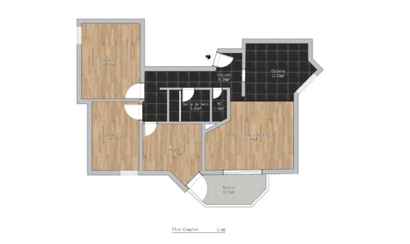 Sion, Valais - Appartement 4.5 pièces 102.00 m2 CHF 1'900.- / mois