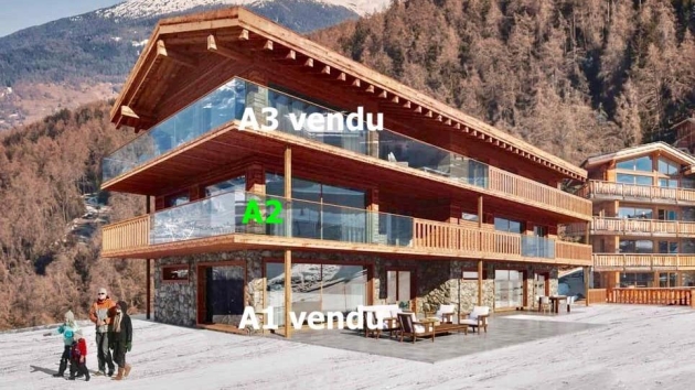 Veysonnaz  Le Petit Mayen Appartement terrasse Appartement terrasse, 5.5 pièces, 225.50 m2  CHF 1'555'950.- 1993 Veysonnaz