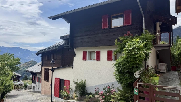 ch206_La quiete Icogne maison 5,5 pièces Seiler, jardin Maison villageoise Maison villageoise, 4.5 pièces, 98.40 m2  CHF 548'000.- 1977 Icogne