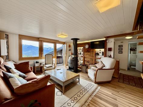Icogne, Valais - Maison villageoise 4.5 pièces 98.40 m2 CHF 548'000.-