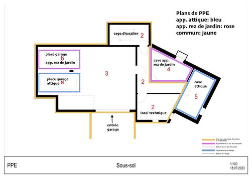 Sion, Valais - Attique 4.5 pièces 136.87 m2 CHF 1'260'000.-