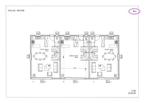 Roche, Vaud - Villa mitoyenne 5.5 pièces 160.00 m2 CHF 995'000.-