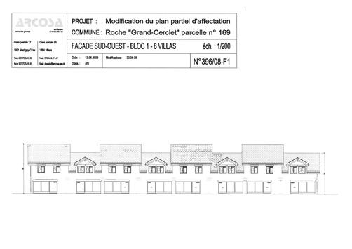 Roche, Vaud - Villa mitoyenne 5.5 pièces 160.00 m2 CHF 995'000.-