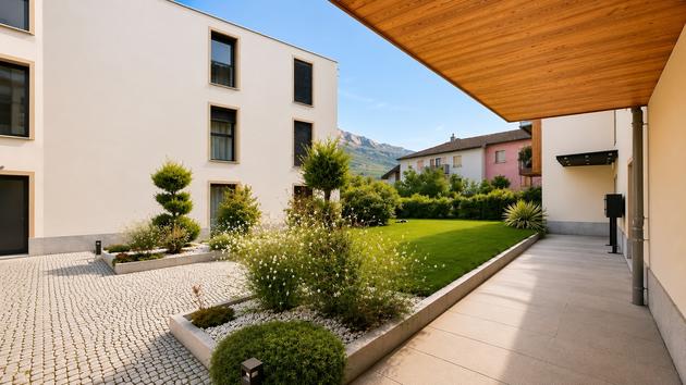 Bramois, Valais - Appartement 1.5 pièces 45.00 m2 CHF 1'290.- / mois