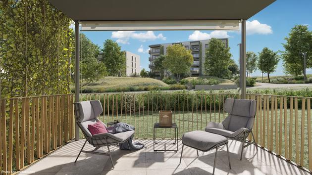 Sierre, Valais - Appartement 3.5 pièces 95.20 m2  dès CHF 575'000.-