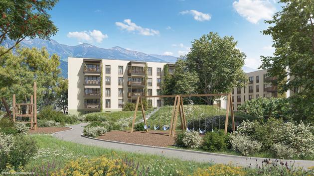 Sierre, Valais - Appartement 4.5 pièces 121.60 m2  dès CHF 665'000.-