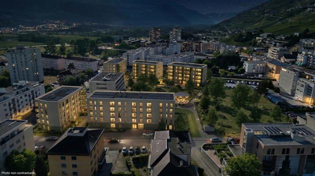 Sierre, Valais - Appartement 5.5 pièces 135.10 m2  dès CHF 765'000.-