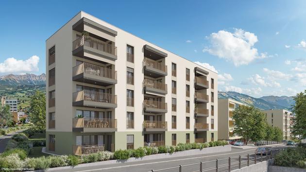 Sierre, Valais - Appartement 5.5 pièces 135.10 m2  dès CHF 765'000.-