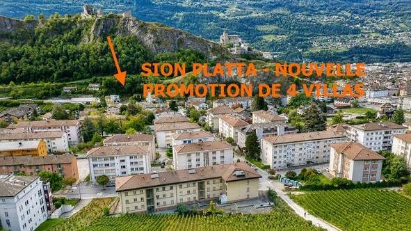Villa C les jardins de tourbillons Villa clés-en-main Villa clés-en-main, 5.0 pièces, 190.00 m2  CHF 1'250'000.- 1950 Sion
