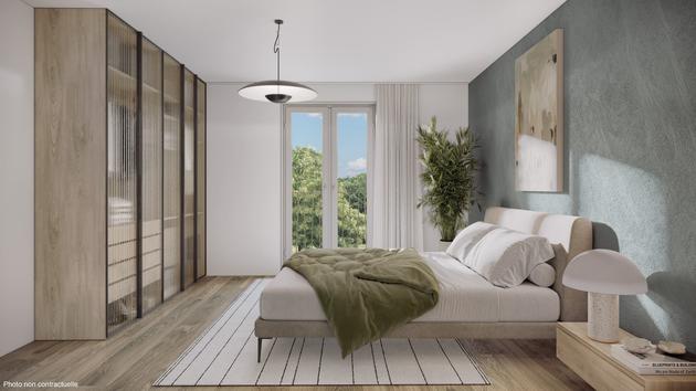 Sierre, Valais - Appartement 1.5 pièces 39.90 m2  dès CHF 255'000.-