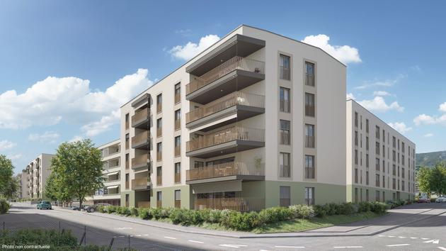 Sierre, Valais - Appartement 1.5 pièces 39.90 m2  dès CHF 255'000.-