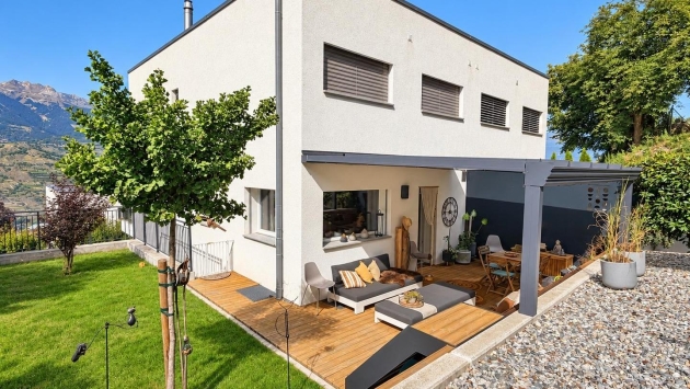 Villa D1 Maité Salins  Maison jumelée Maison jumelée, 4.5 pièces, 156.98 m2  CHF 1'060'000.- 1991 Salins