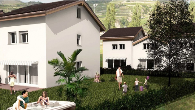 Graidia St-Léonard Villa 5.5 pièces A3 Villa mitoyenne Villa mitoyenne, 5.5 pièces, 5.00 m2  dès CHF 669'000.- 91017 Scauri
