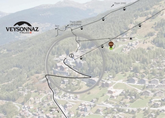 Veysonnaz, Valais - Penthouse 3.5 Rooms 128.00 m2 CHF 970'000.-