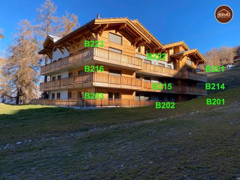 Veysonnaz, Valais - Appartement terrasse 3.5 pièces 128.00 m2 CHF 970'000.-