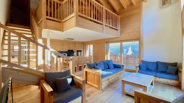 B221 appartement en attique-duplex / ski-in & ski-out Veysonnaz Duplex Duplex, 5.5 pièces, 208.00 m2  CHF 1'460'000.- 1993 Veysonnaz