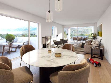 Bramois, Vallese - Appartamento con terrazza 4.5 Stanze 155.50 m2  da CHF 970'000.-