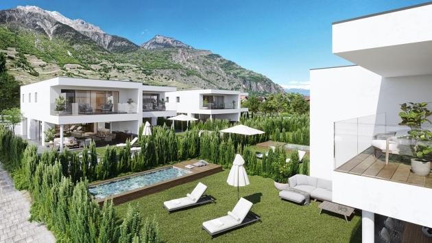 Fully, Valais - Maison mitoyenne 5.5 pièces 242.50 m2 CHF 1'195'000.-