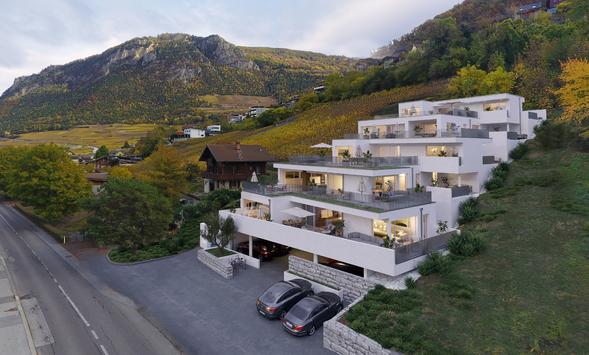 Bramois, Valais - Appartement terrasse 3.5 pièces 104.00 m2 CHF 850'000.-