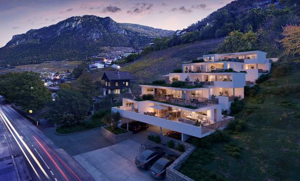 Bramois, Valais - Appartement terrasse 3.5 pièces 104.00 m2 CHF 850'000.-