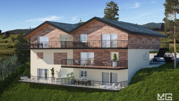 App 1 Euseigne 3.5p Penthouse Penthouse, 3.5 Rooms, 97.00 m2  CHF 464'000.- 1982 Euseigne